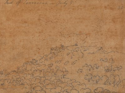 Part of Terracina, July 5 by John Robert Cozens